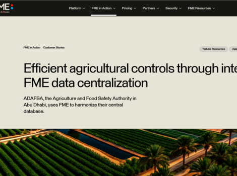 Die Erfolgsstory Einsatz von FME und die Entwicklung einer Lösung für die Behörde in Abu Dhabi wurde nun auch auf der Homepage von Safe Software veröffentlicht.